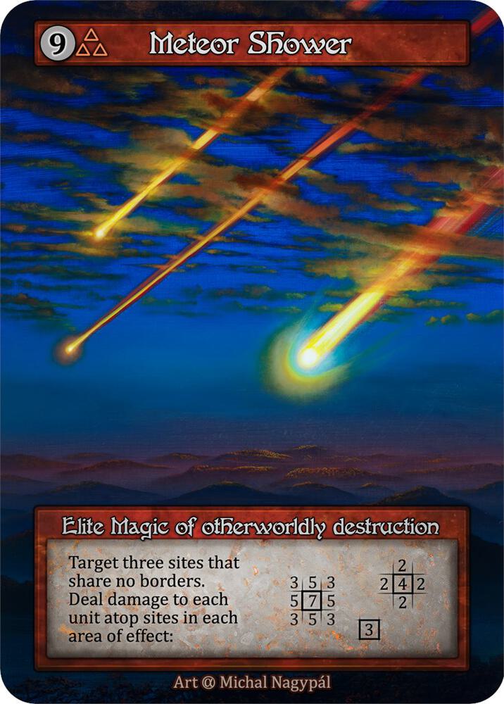 Meteor Shower card image