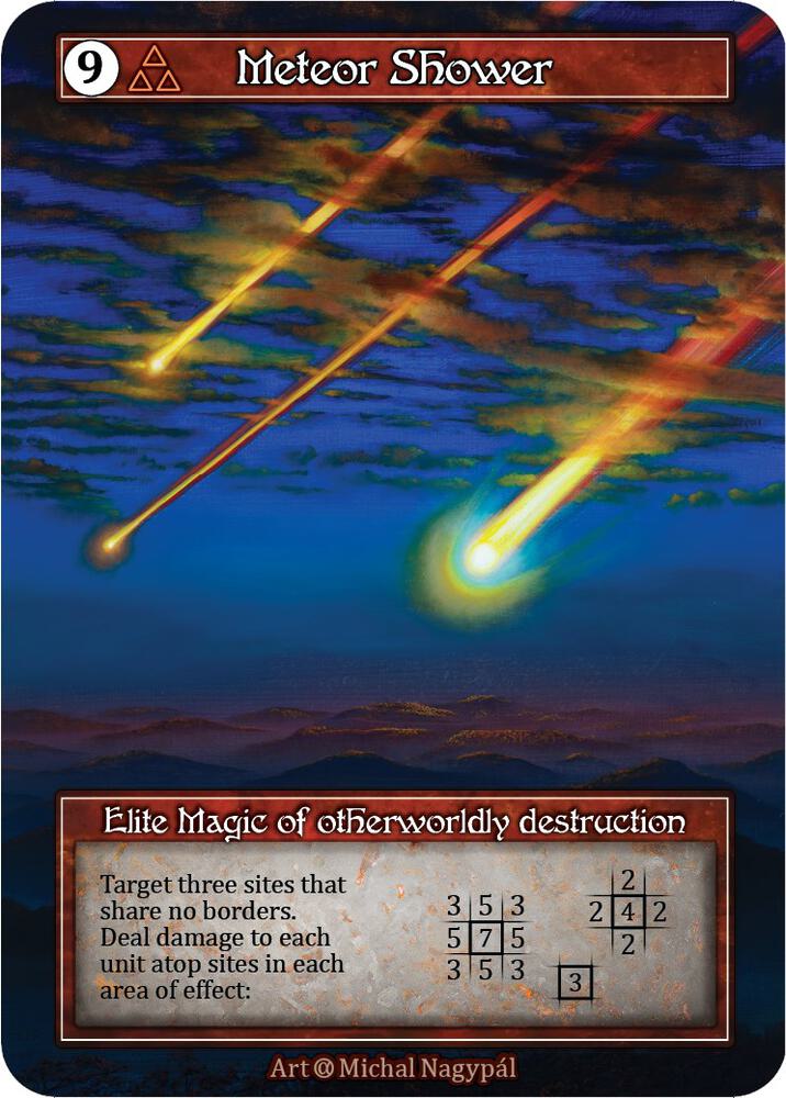 Meteor Shower (Foil) card image