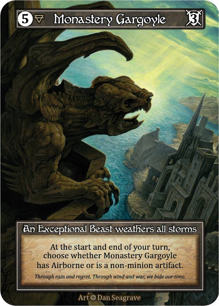 Monastery Gargoyle (Foil) card image