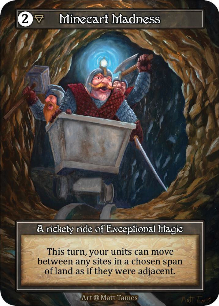 Minecart Madness (Foil) card image