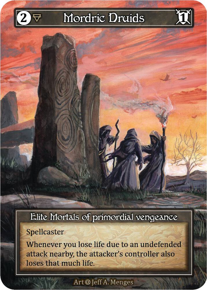 Mordric Druids (Foil) card image
