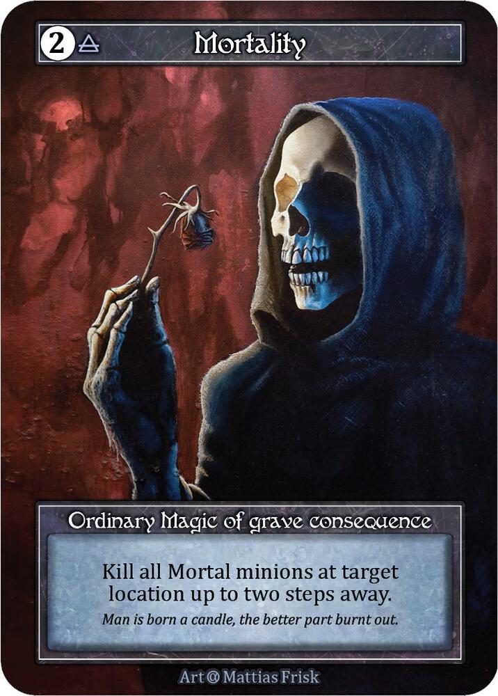 Mortality (Foil) card image