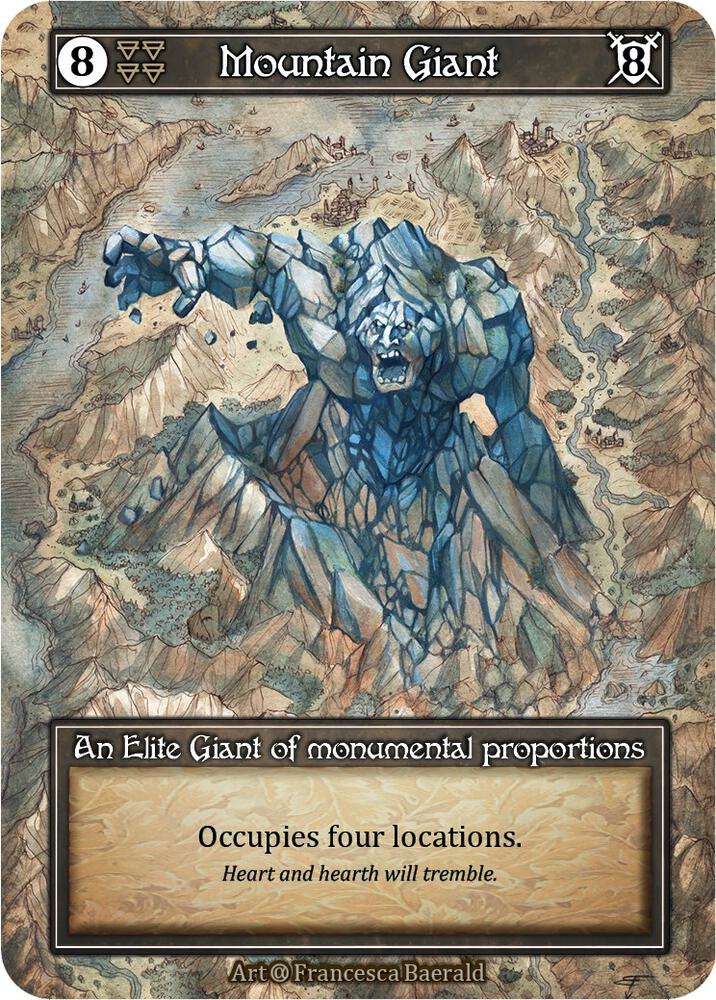 Mountain Giant (Foil) card image