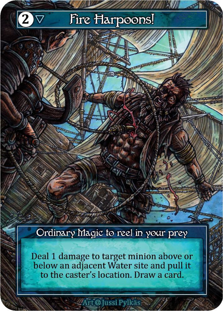 Fire Harpoons! (Foil) card image