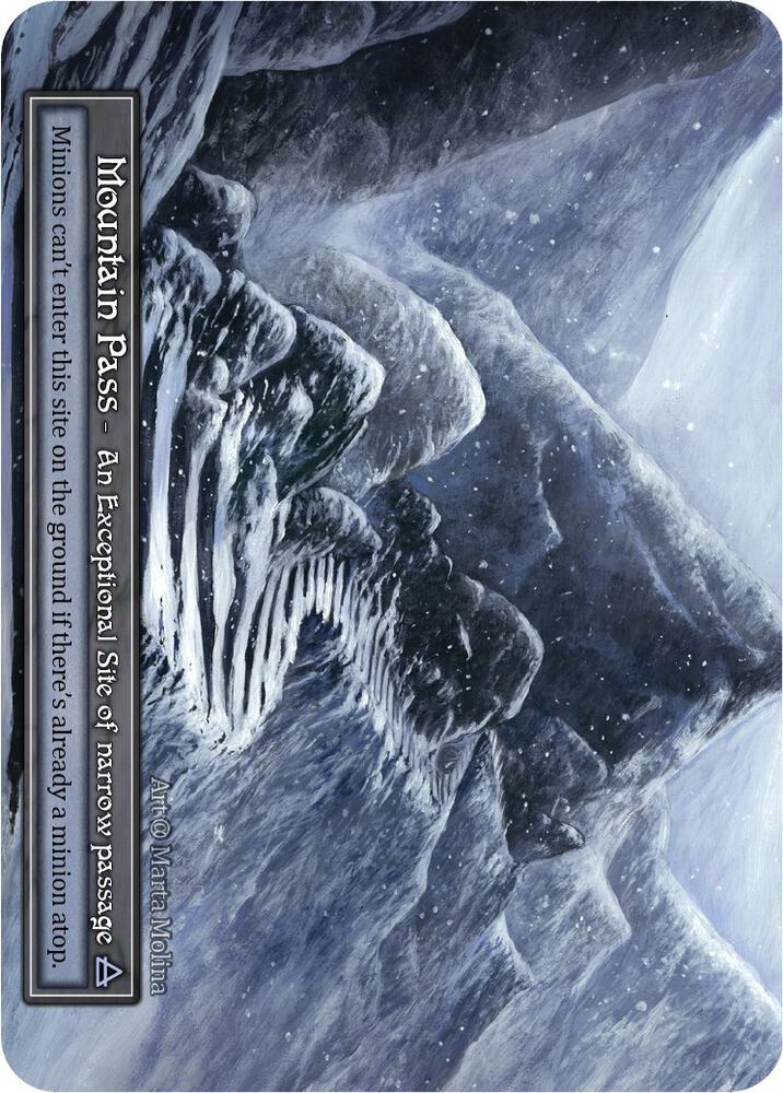 Mountain Pass (Foil) card image