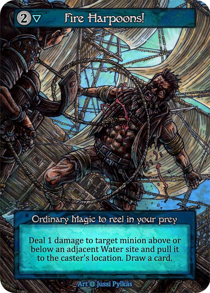 Fire Harpoons! card image