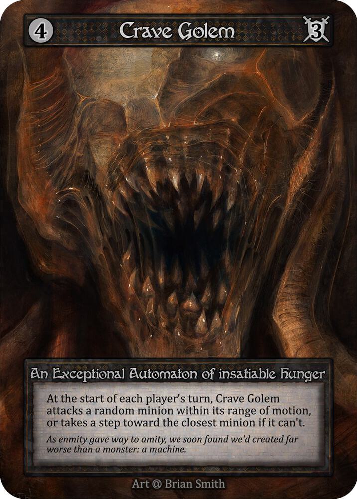 Crave Golem card image