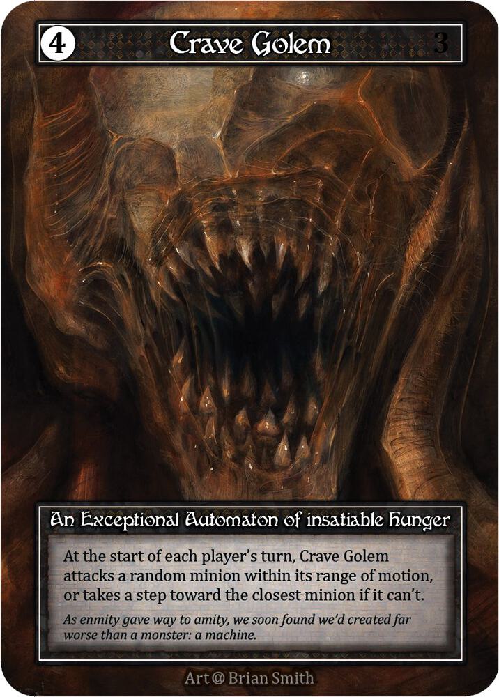 Crave Golem (Foil) card image
