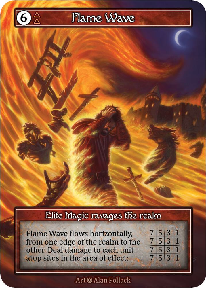 Flame Wave (Foil) card image