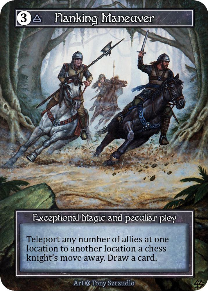 Flanking Maneuver (Foil) card image