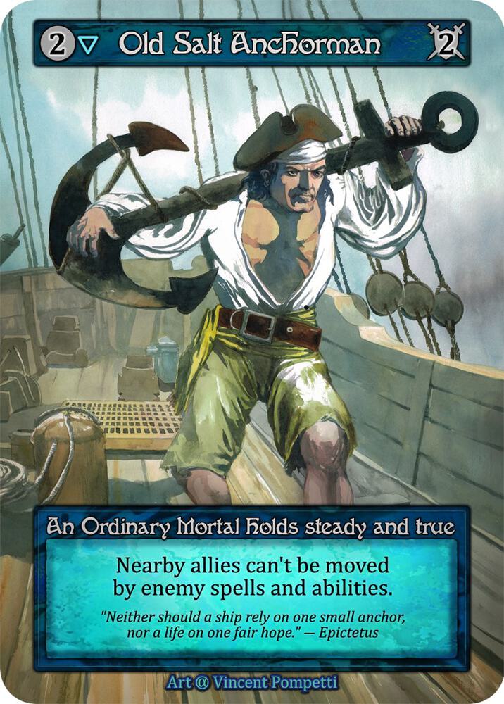 Old Salt Anchorman card image