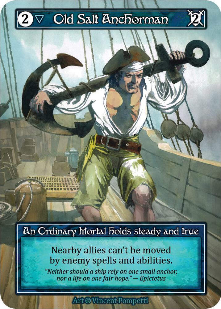 Old Salt Anchorman (Foil) card image