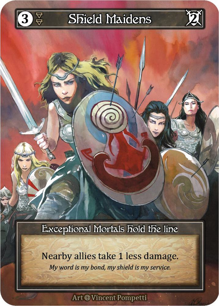 Shield Maidens (Foil) card image