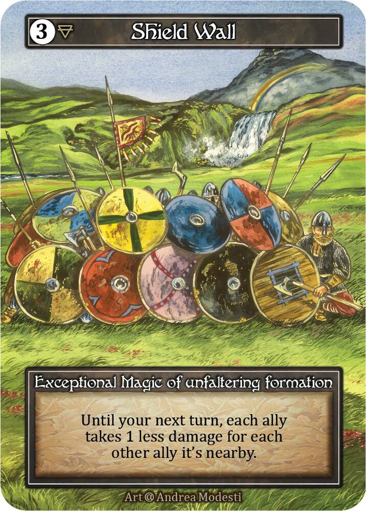 Shield Wall (Foil) card image
