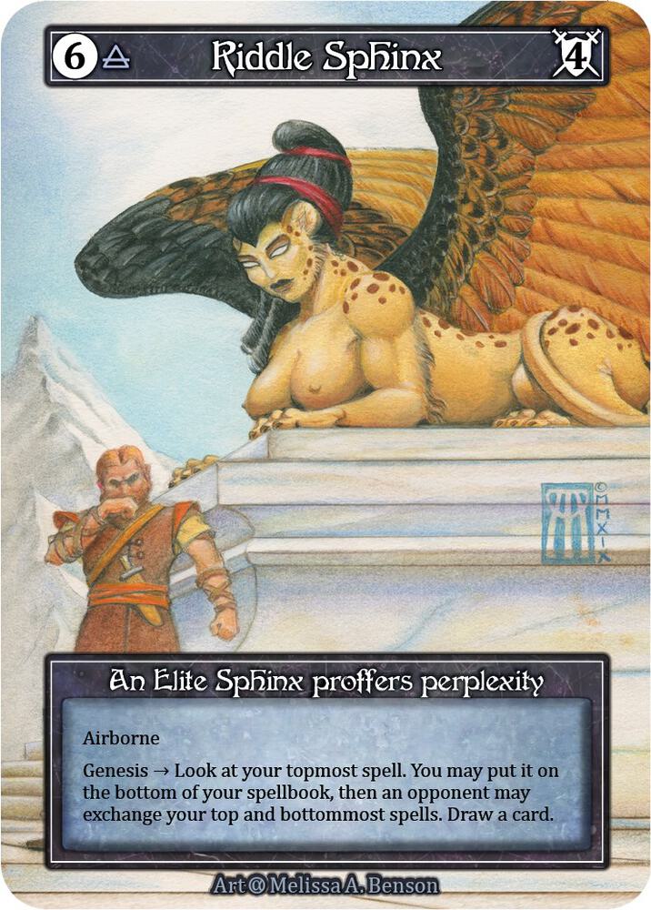 Riddle Sphinx (Foil) card image