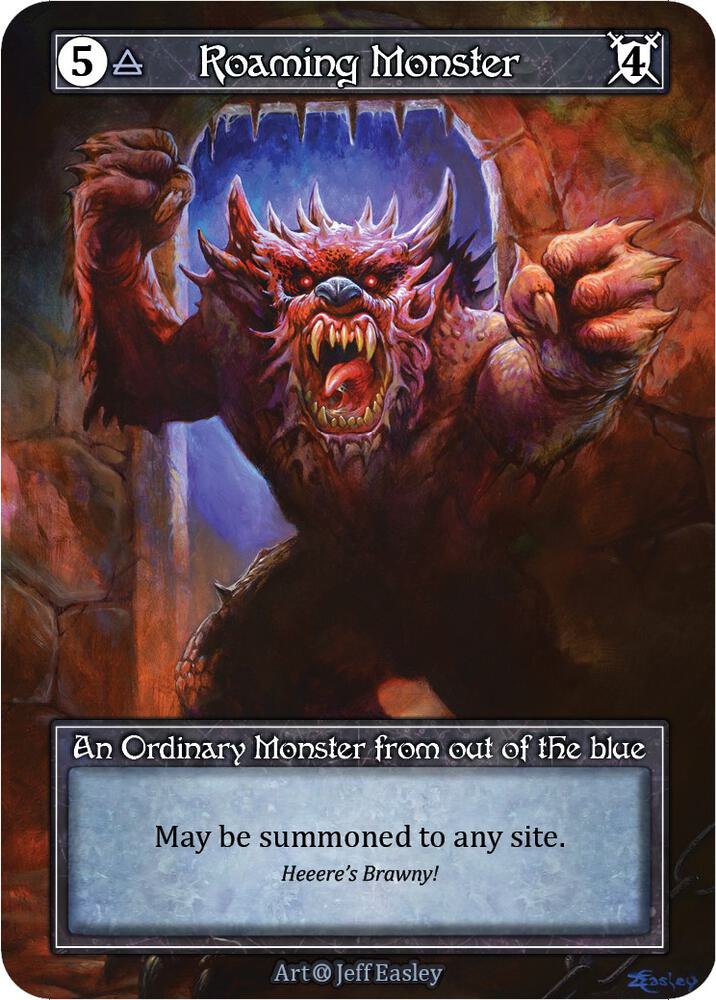 Roaming Monster (Foil) card image
