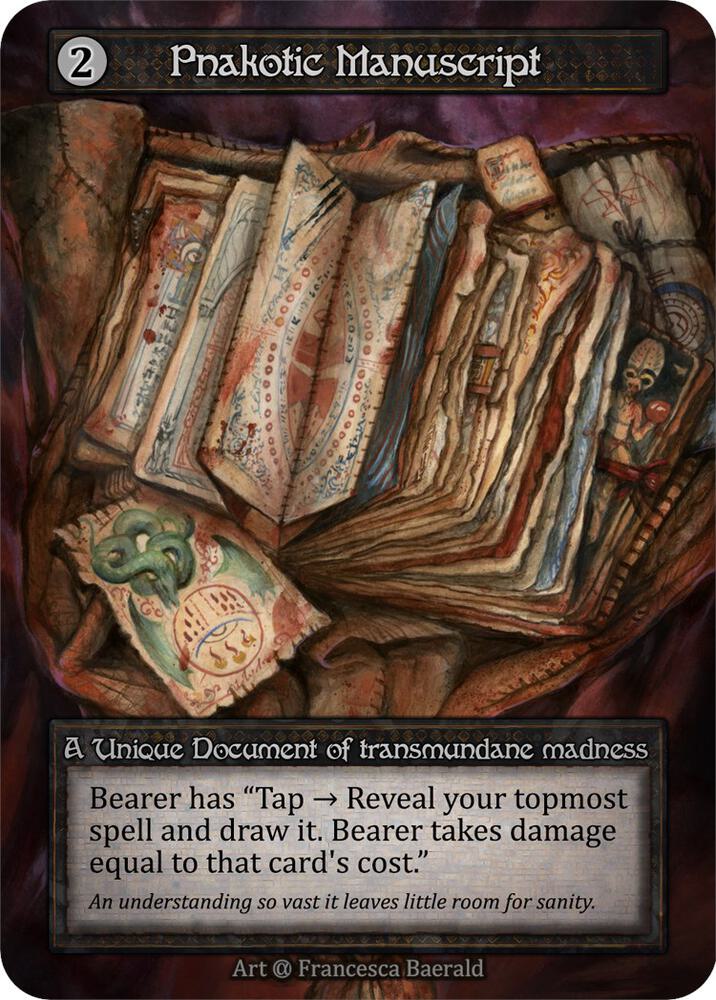 Pnakotic Manuscript card image