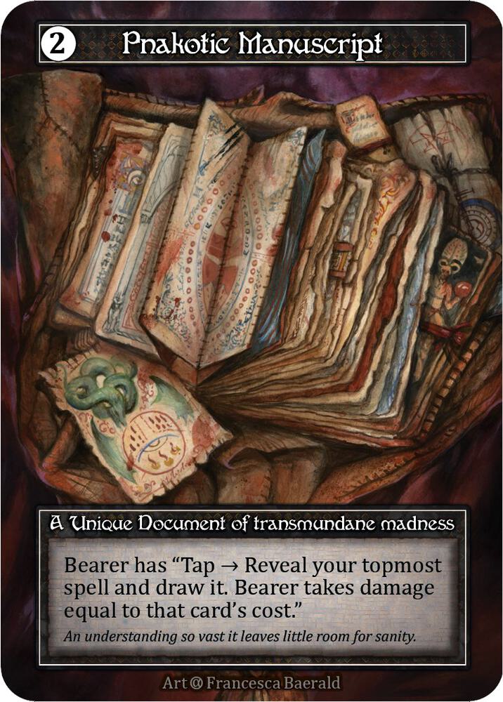 Pnakotic Manuscript (Foil) card image