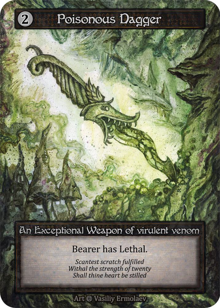 Poisonous Dagger card image