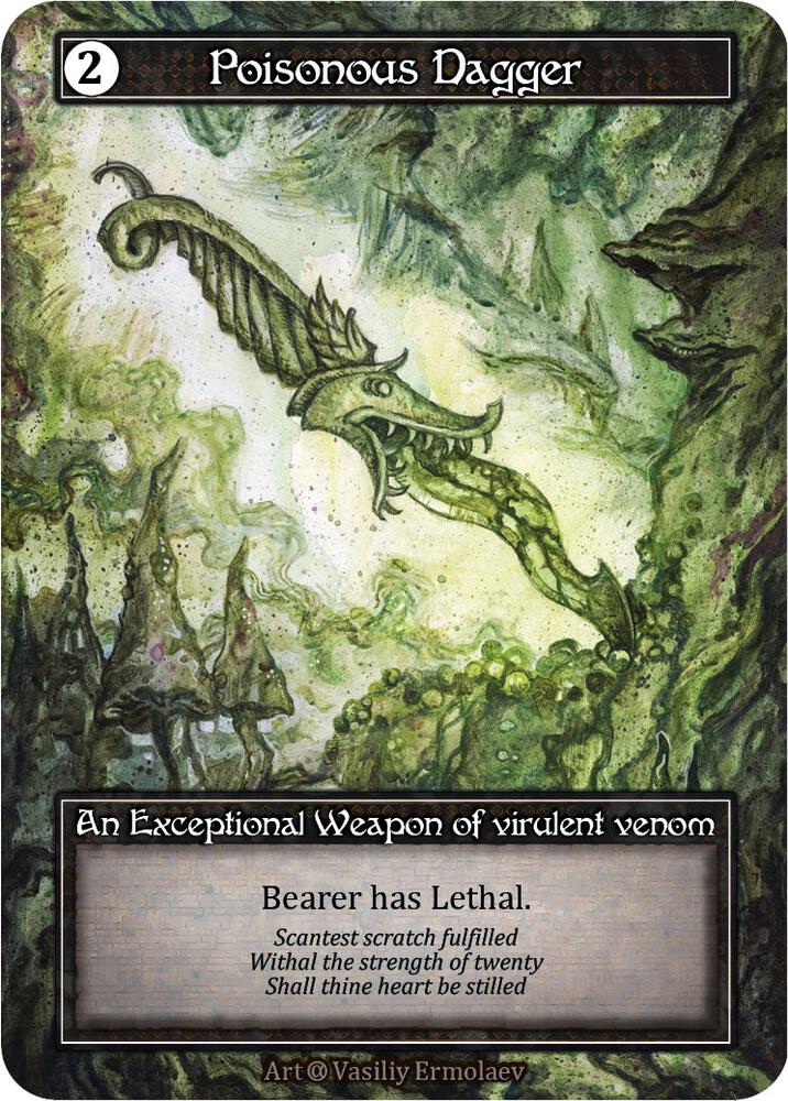 Poisonous Dagger (Foil) card image