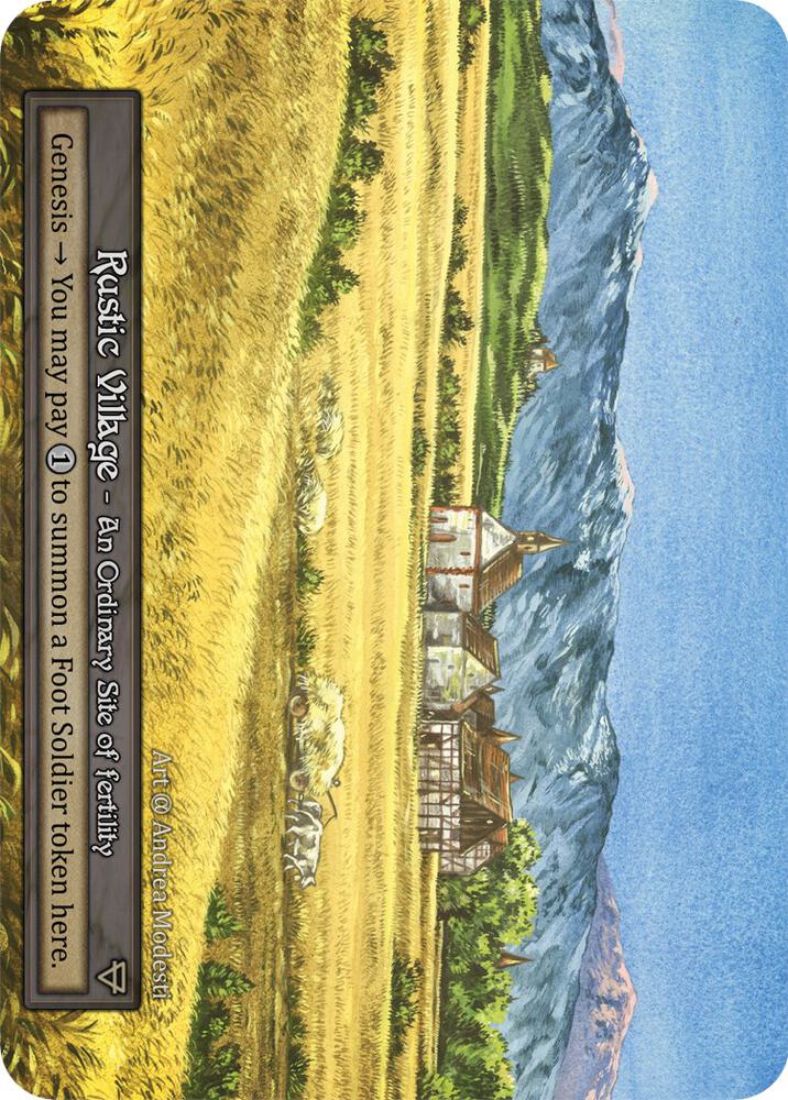 Rustic Village card image