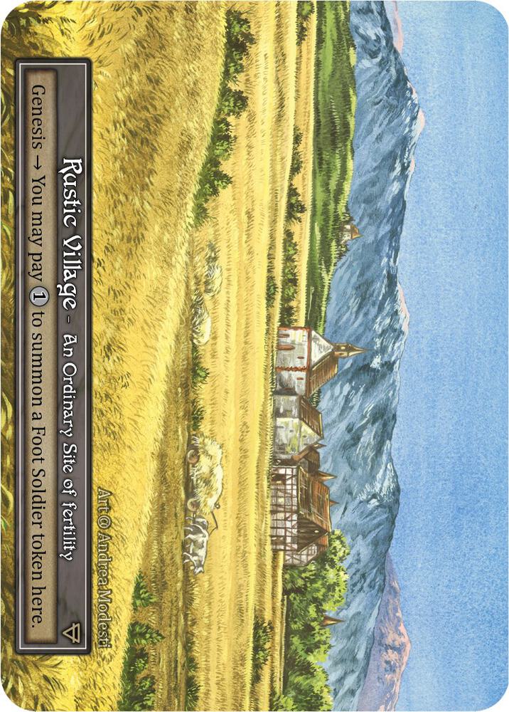 Rustic Village (Foil) card image
