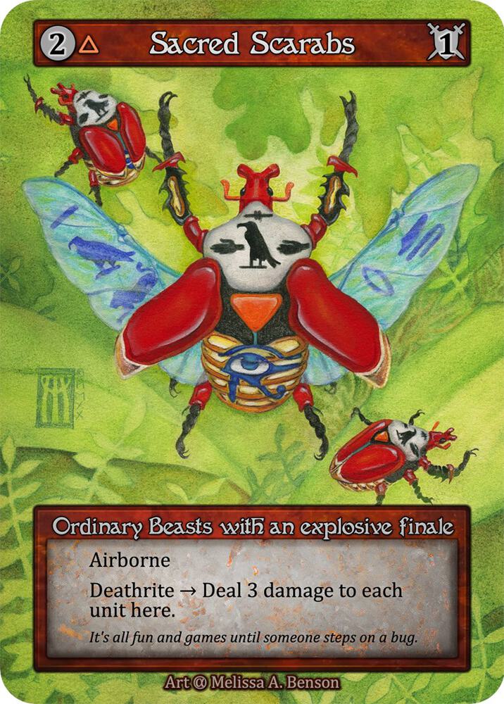 Sacred Scarabs card image