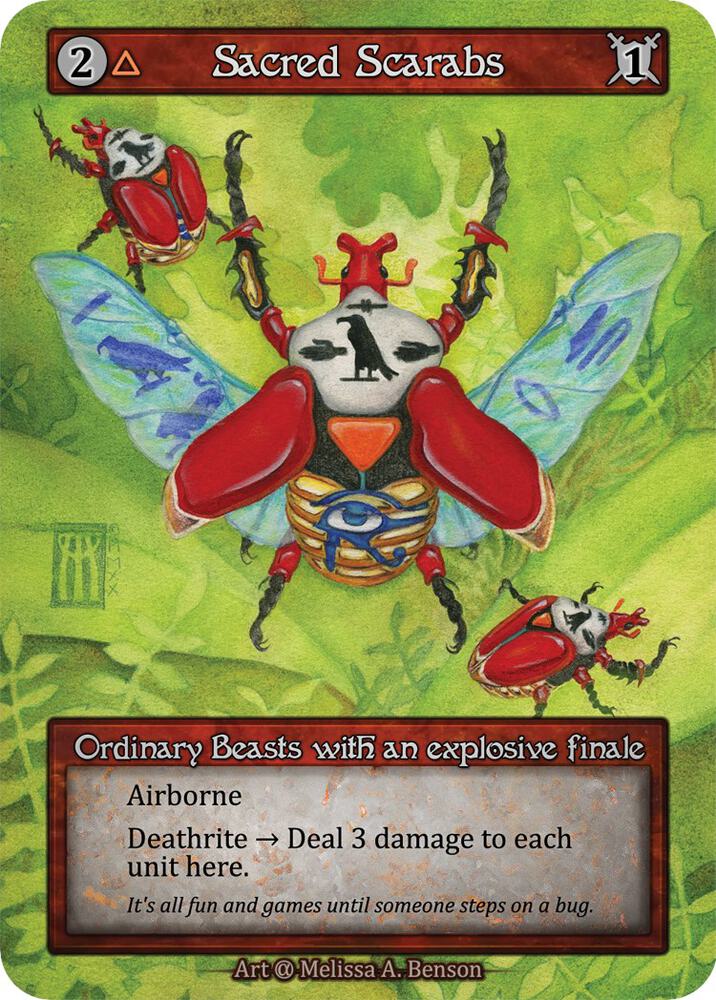 Sacred Scarabs (Preconstructed Deck) card image