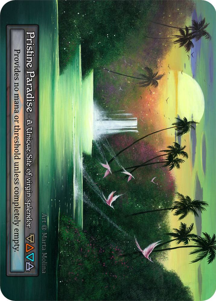 Pristine Paradise card image