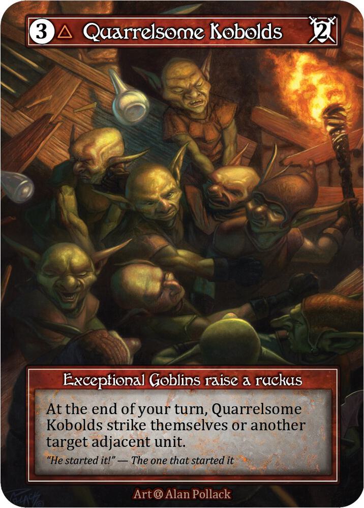 Quarrelsome Kobolds (Foil) card image