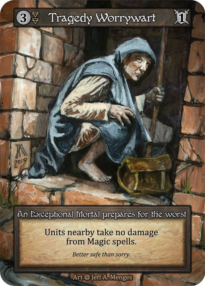 Tragedy Worrywart card image