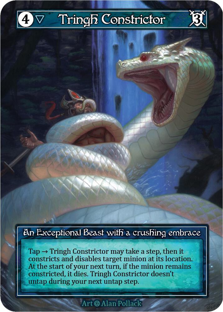 Tringh Constrictor (Foil) card image