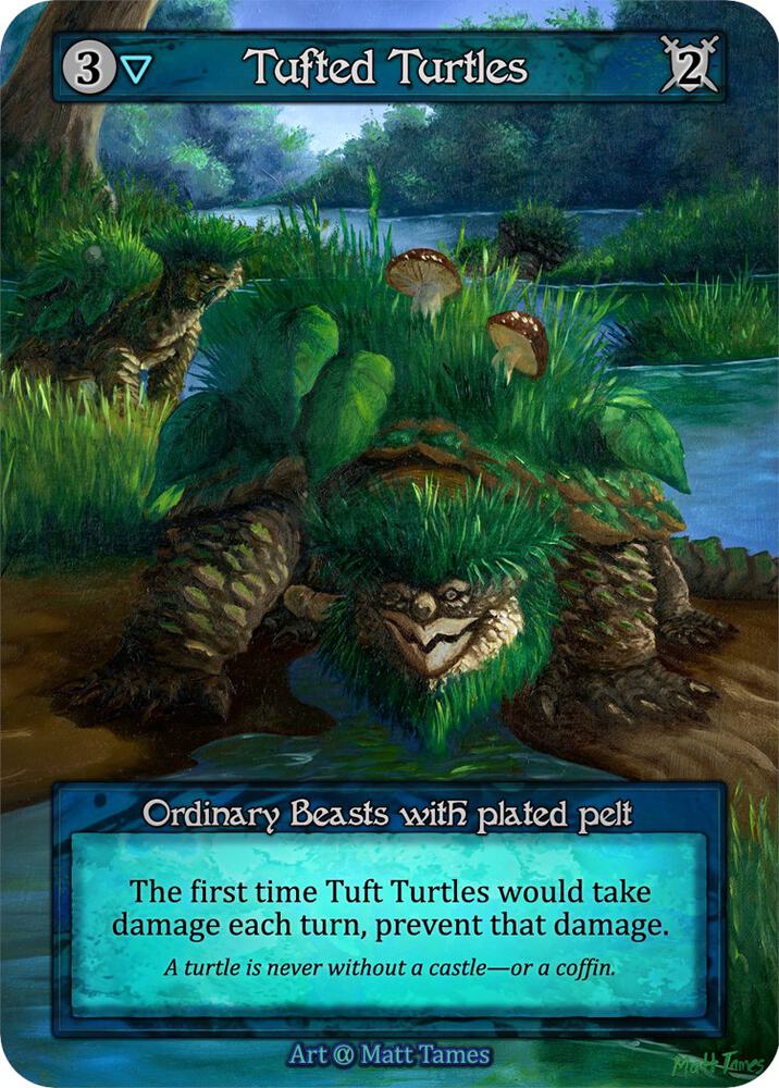 Tufted Turtles card image