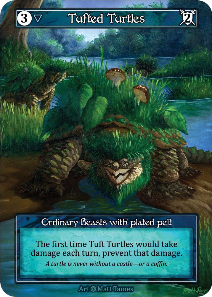 Tufted Turtles (Foil) card image