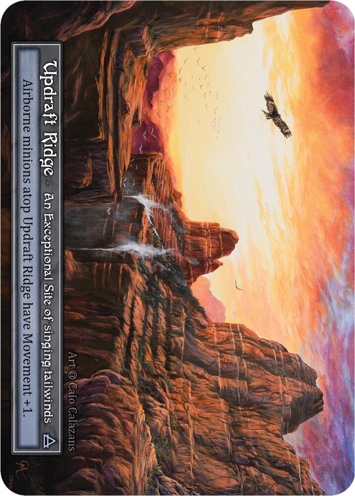 Updraft Ridge (Foil) card image