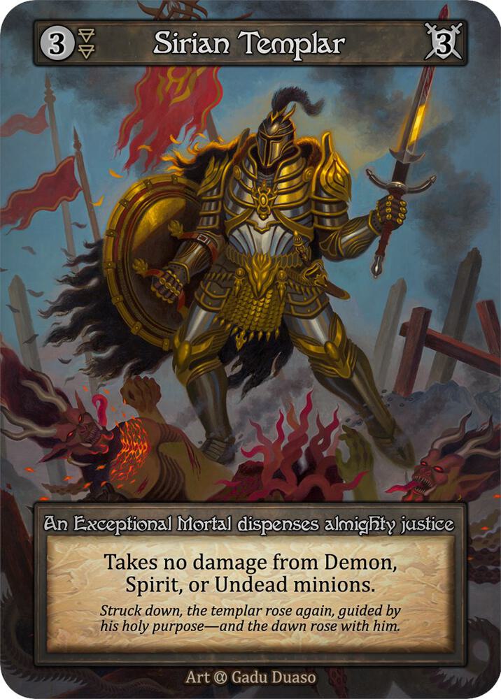 Sirian Templar card image