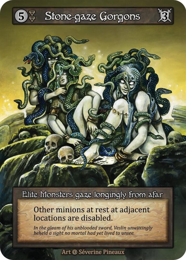 Stone-gaze Gorgons (Preconstructed Deck) card image