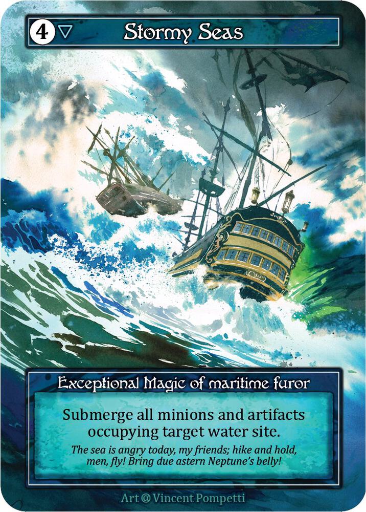 Stormy Seas (Foil) card image