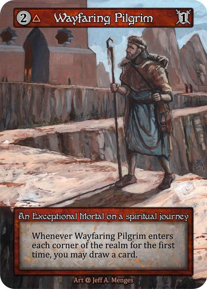 Wayfaring Pilgrim card image