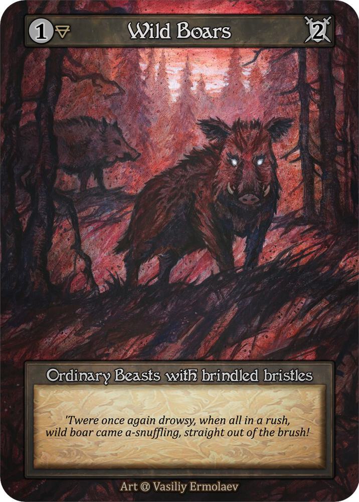 Wild Boars card image