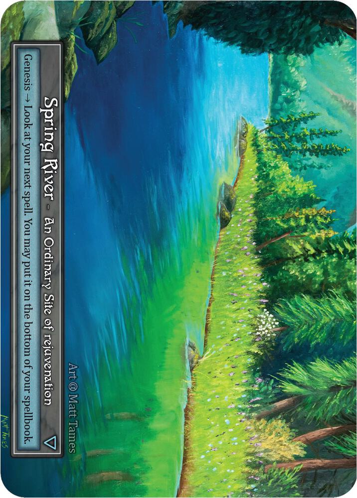Spring River (Foil) card image