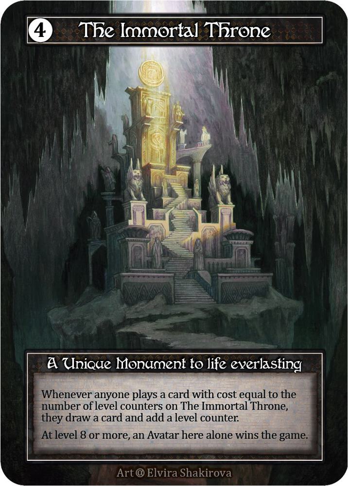 The Immortal Throne (Foil) card image