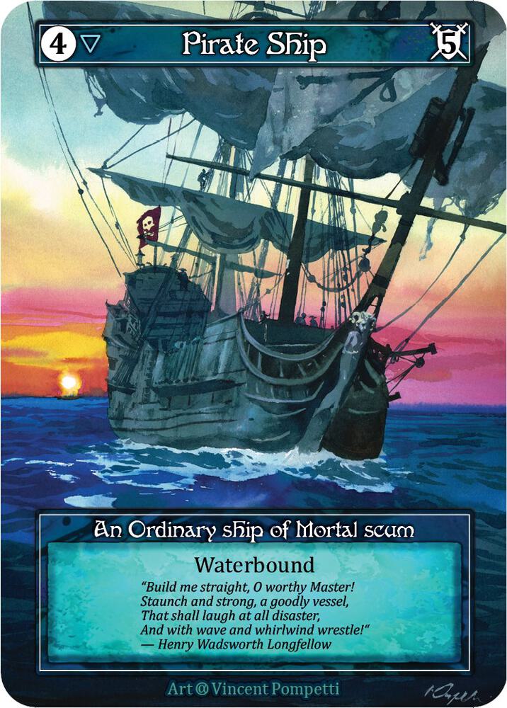 Pirate Ship (Foil) card image