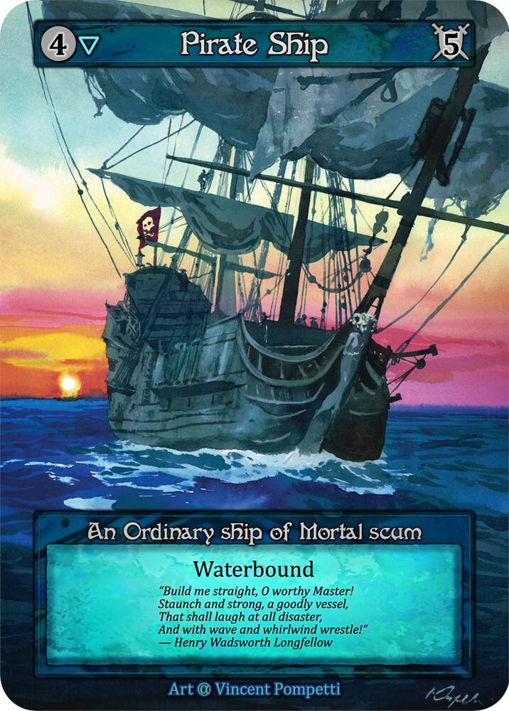 Pirate Ship card image