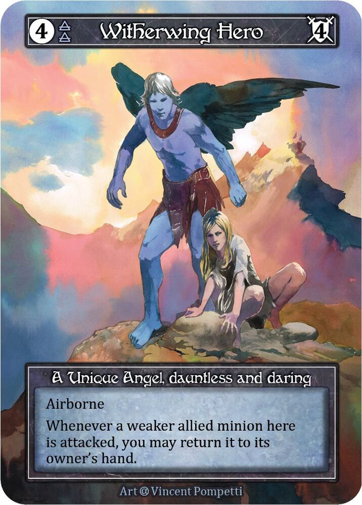 Witherwing Hero (Foil) card image