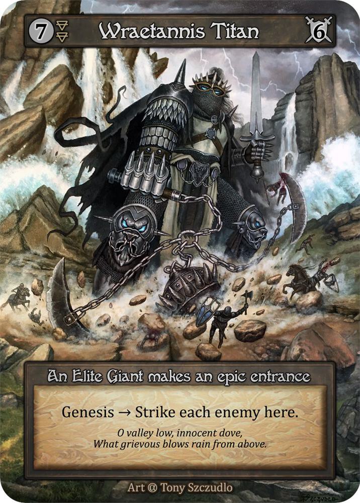 Wraetannis Titan card image