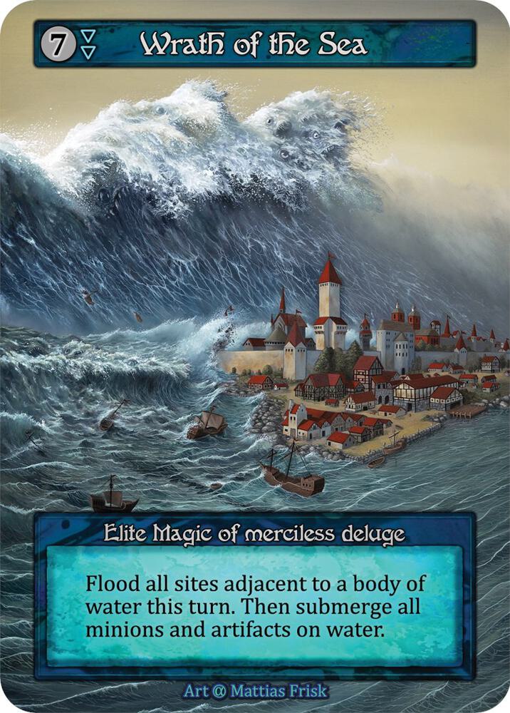 Wrath of the Sea card image