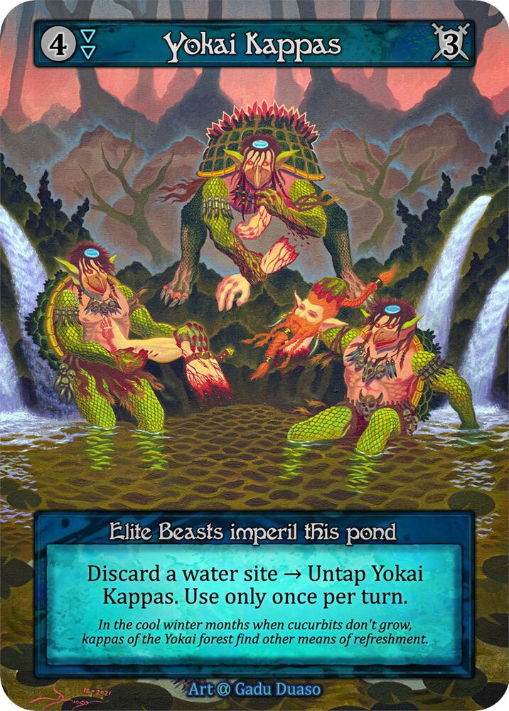 Yokai Kappas card image