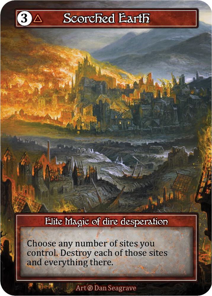 Scorched Earth (Foil) card image