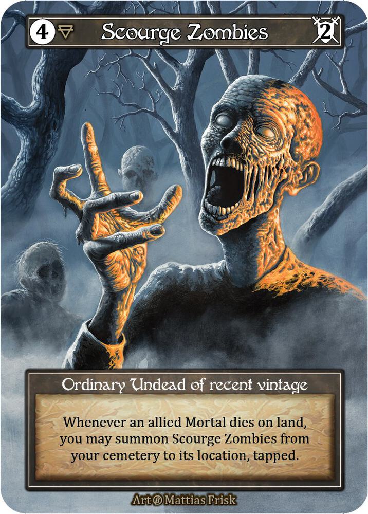 Scourge Zombies (Foil) card image